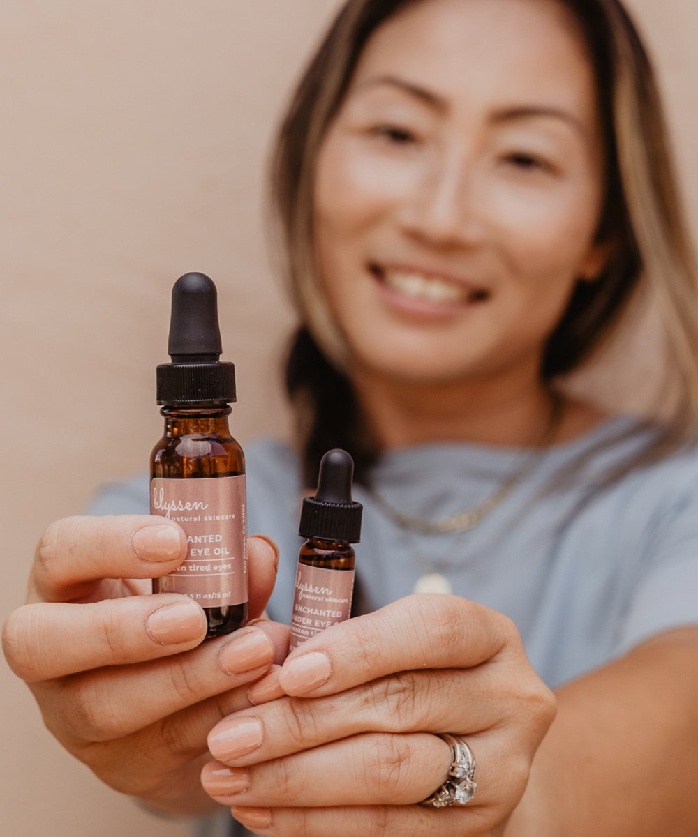 Simple 3 step natural botanical blissful skincare routine for moms