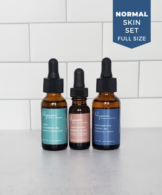 Best simple botanical oil blissful skincare routine for moms with sensitive skin