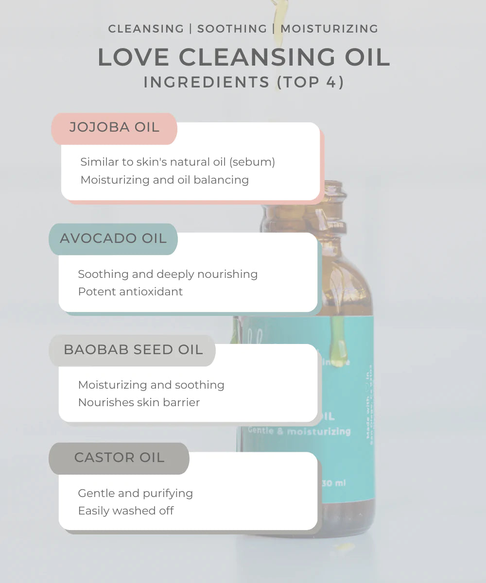 Moisturizing botanical cleansing oil basic blissful skin care routine for beginners