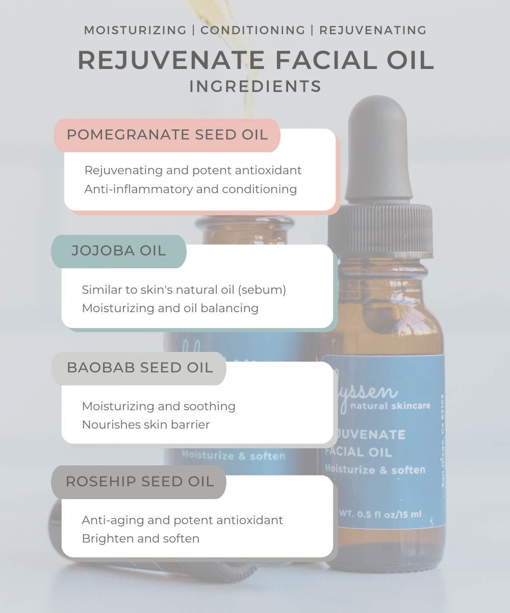 Botanical face repair oil simple skincare routine order for moms